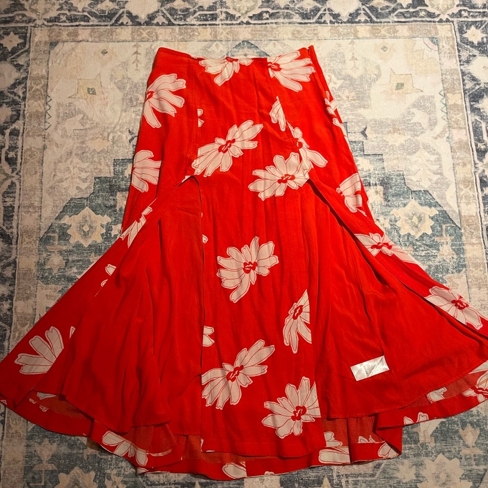 Anthropologie Slit Skirt
